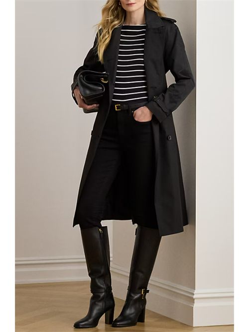 BL DB W NS44-LINED-COAT LAUREN RALPH LAUREN | 297951259001BLACK